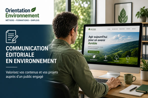 communication éditoriale environnement